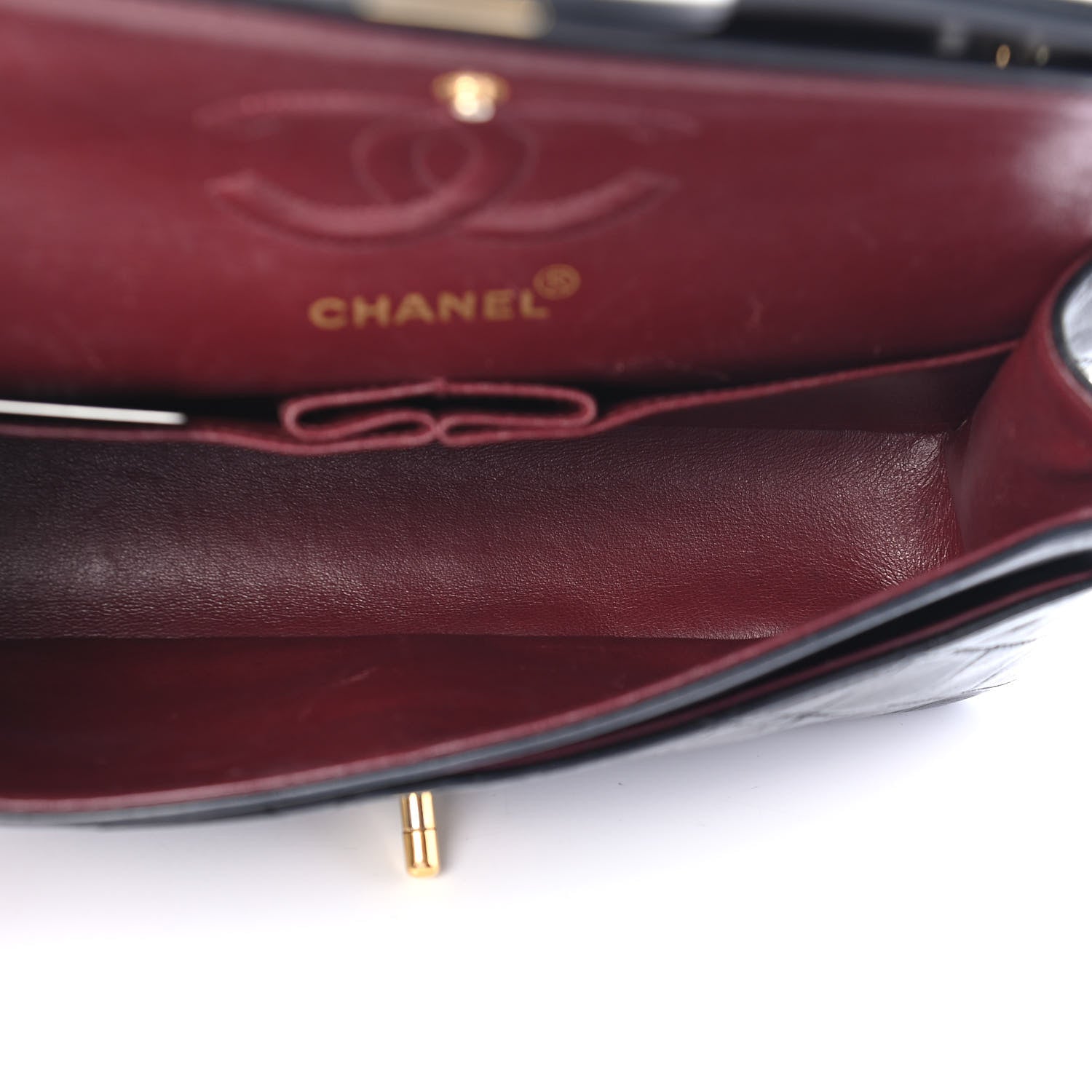 Chanel Lambskin Quilted Small Double Flap Black 5 of 11