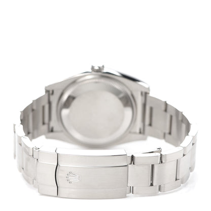 Rolex Stainless Steel 34mm Oyster Perpetual Watch Silver 114200 3 of 5