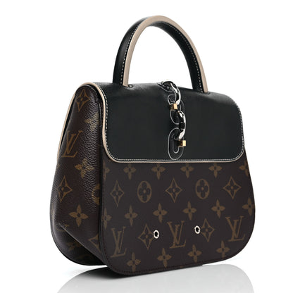 Louis Vuitton Calfskin Monogram Chain It Bag PM Black 3 of 7