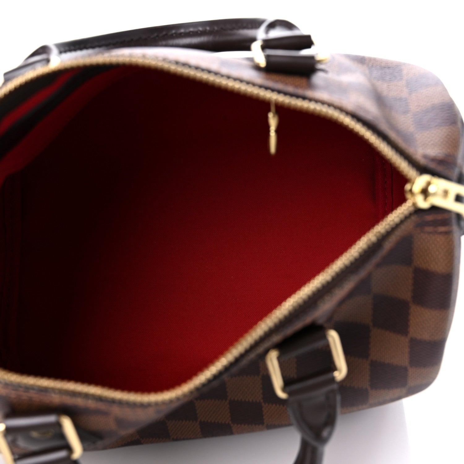 Louis Vuitton Damier Ebene Speedy Bandouliere 25 5 of 10