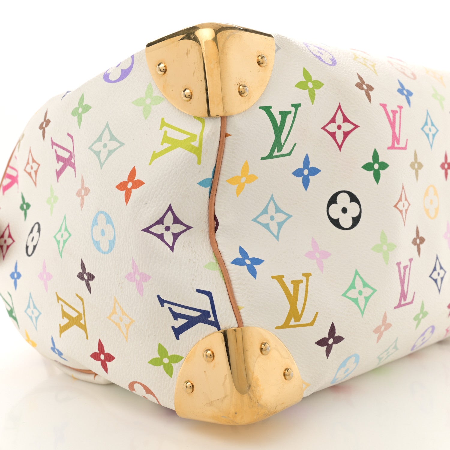Louis Vuitton Monogram Multicolor Speedy 30 White 7 of 8