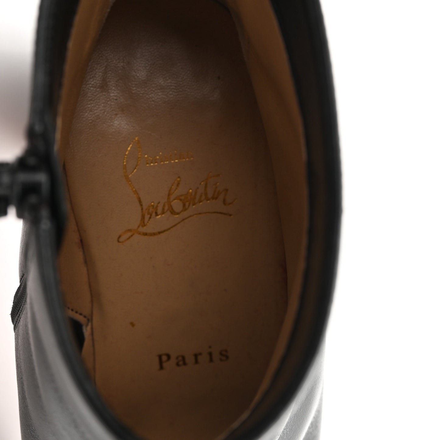 Calfskin Adoxa 70 Ankle Boots 37.5 Black