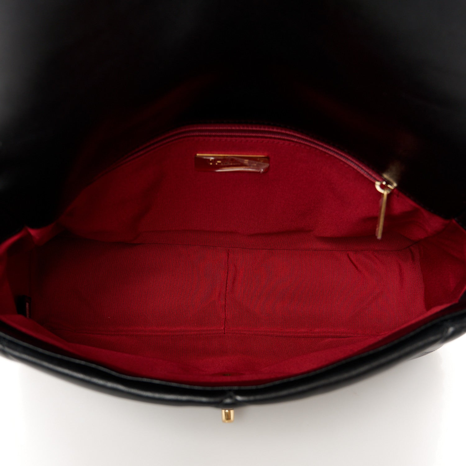 Chanel Lambskin Quilted Large Chanel 19 Flap Black 5 of 10