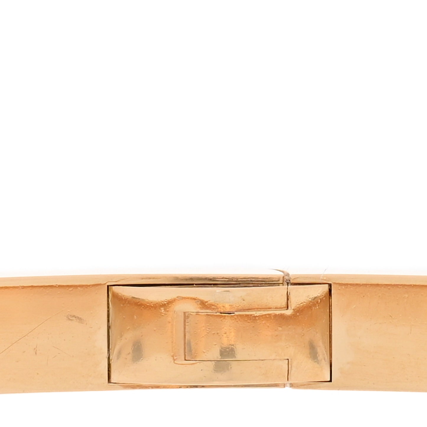 18K Yellow Gold 6 Diamond Small LOVE Bracelet 18