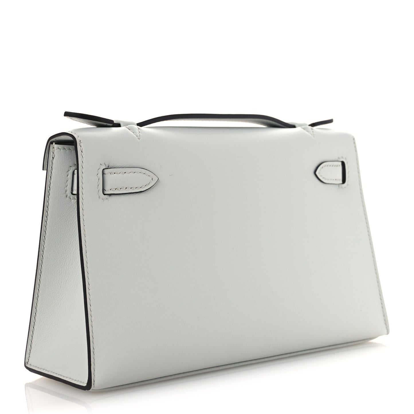 Swift Kelly Pochette Clutch Gris Platine