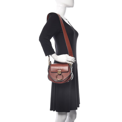 Chloe Calfskin Small Tess Bag Sepia Brown 2 of 15
