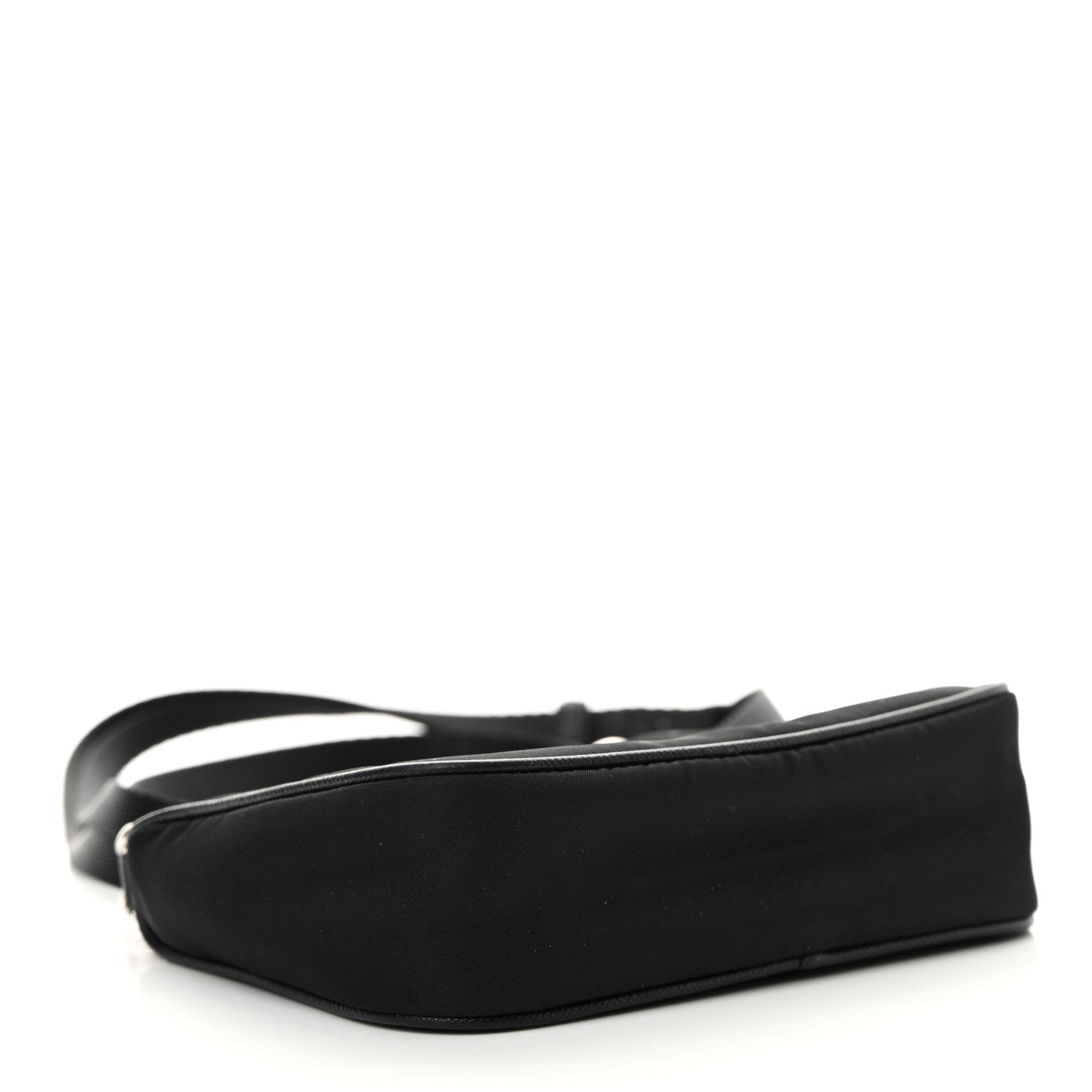 Prada Tessuto Nylon Mini Re-Edition 2000 Shoulder Bag Black 4 of 14