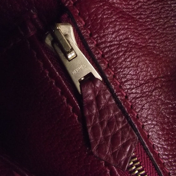 Taurillon Clemence Birkin 30 Tote