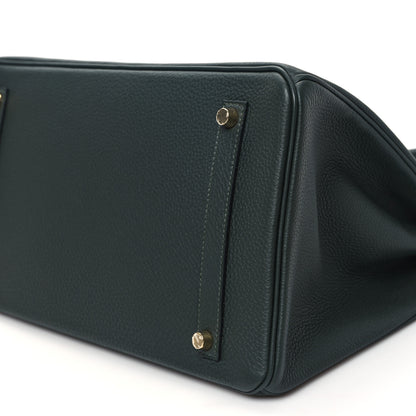 Hermes Togo Birkin 35 Vert Fonce 11 of 11