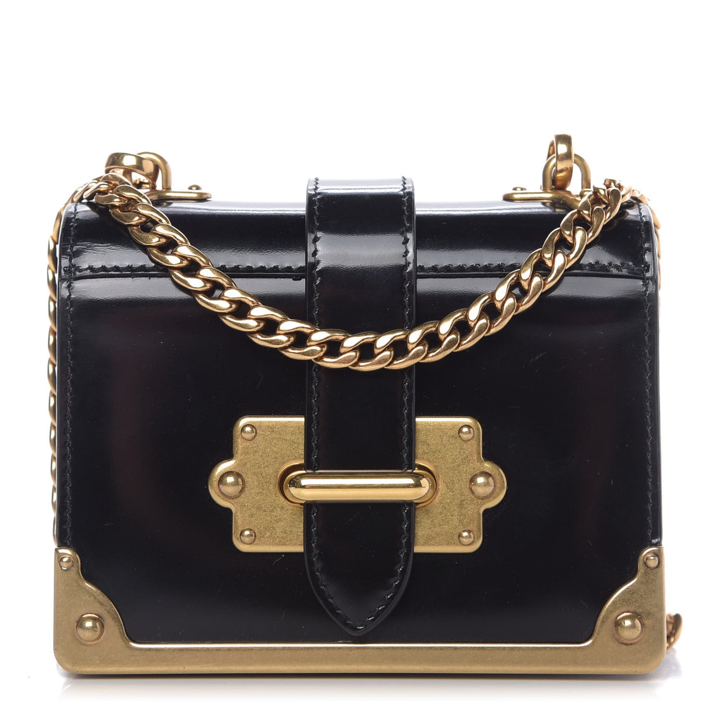 Spazzolato Micro Cahier Bag Black