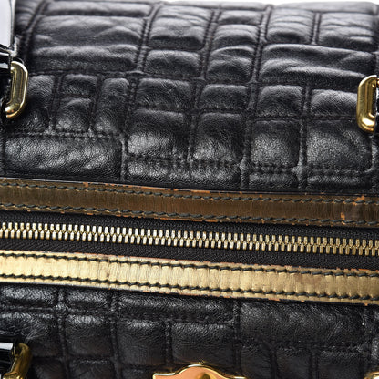 Dolce & Gabbana Calfskin Quilted Miss Marylou Hobo Bag Black 20 of 24