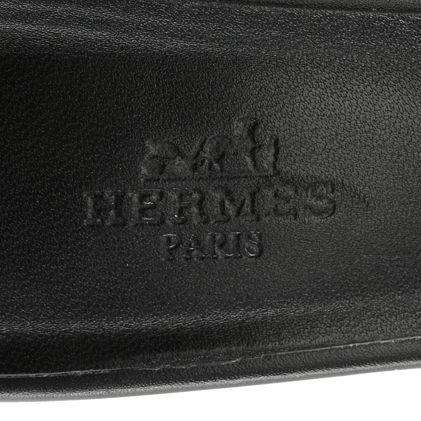 Calfskin Gigi 50 Sandals 38 Black