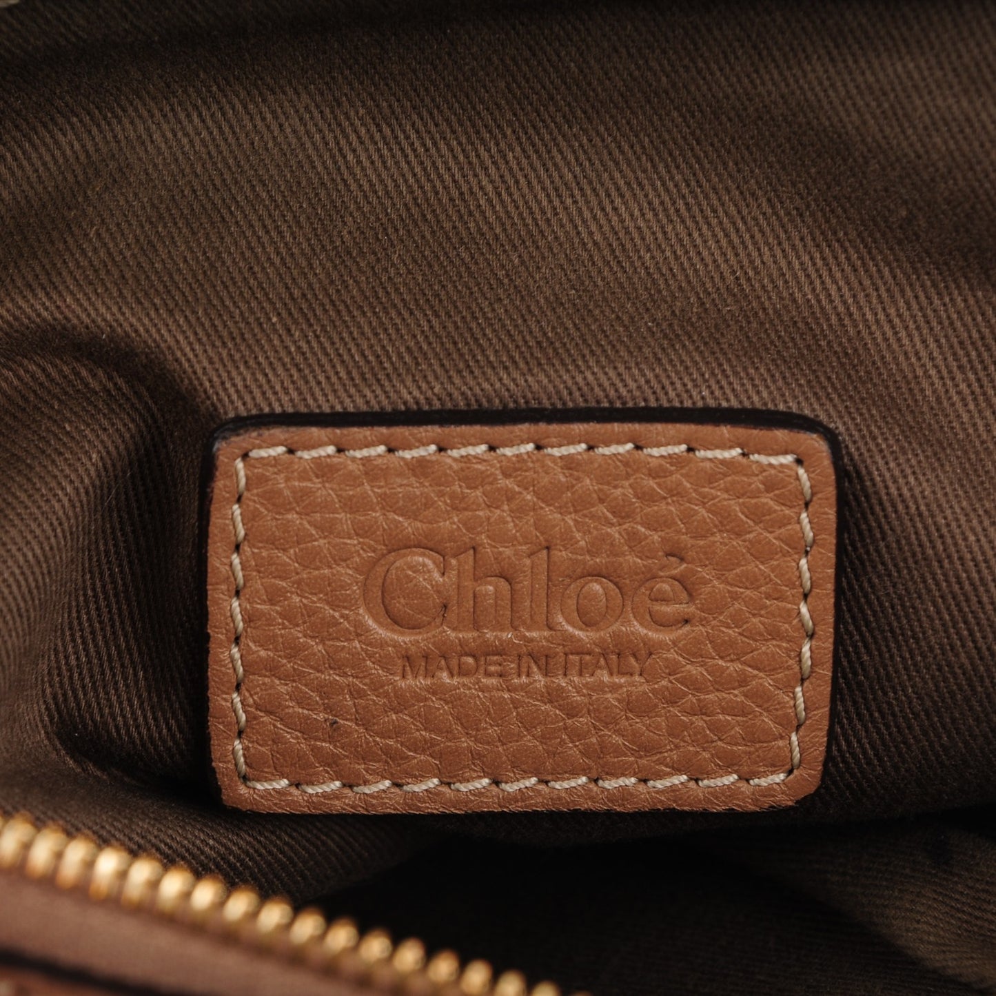 Calfskin Mini Marcie Satchel Nut