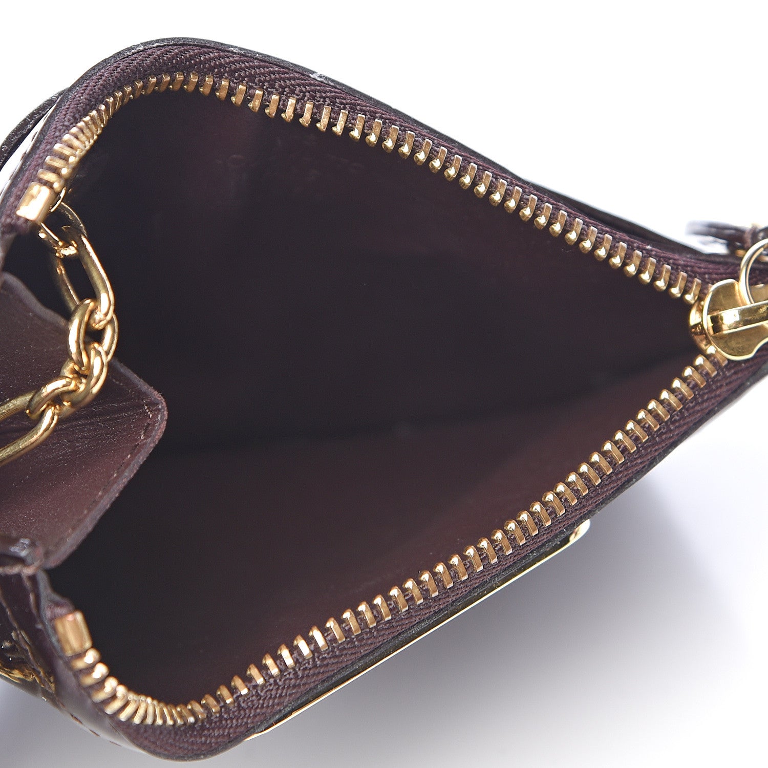 Louis Vuitton Vernis Key Pouch Amarante 5 of 6