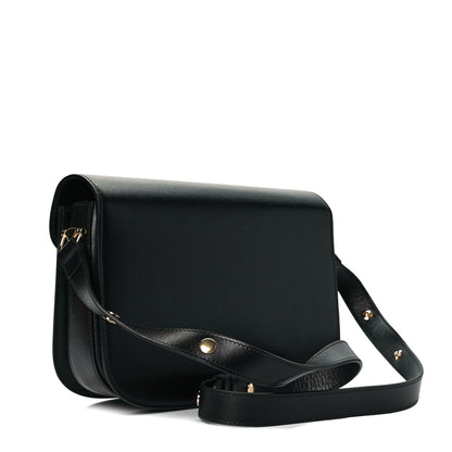 Gucci Azalea Calfskin Horsebit 1955 Shoulder Bag Black 3 of 7