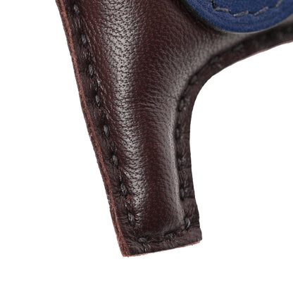 Hermes Milo Lambskin Grigri Rodeo Pegase Horse Bag Charm PM Rouge Sellier Mauve Sylvestre Bleu Saphir 5 of 5