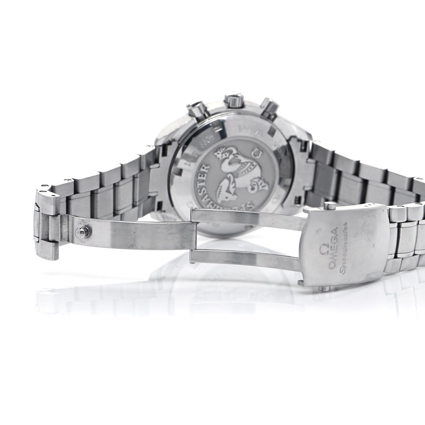 Stainless Steel 40mm Speedmaster Racing Co-Axial Chronograph Automatic Watch White 326.30.40.50.02.001