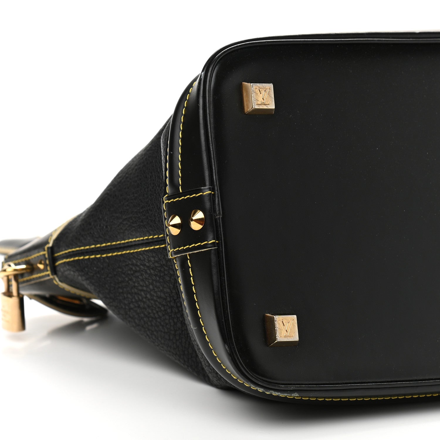 Louis Vuitton Suhali Lockit MM Black 8 of 10