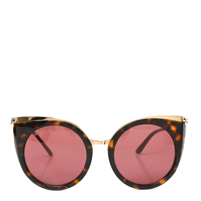 Cartier Panthere Wild De Cartier Sunglasses CT0122SA Tortoise 2 of 7
