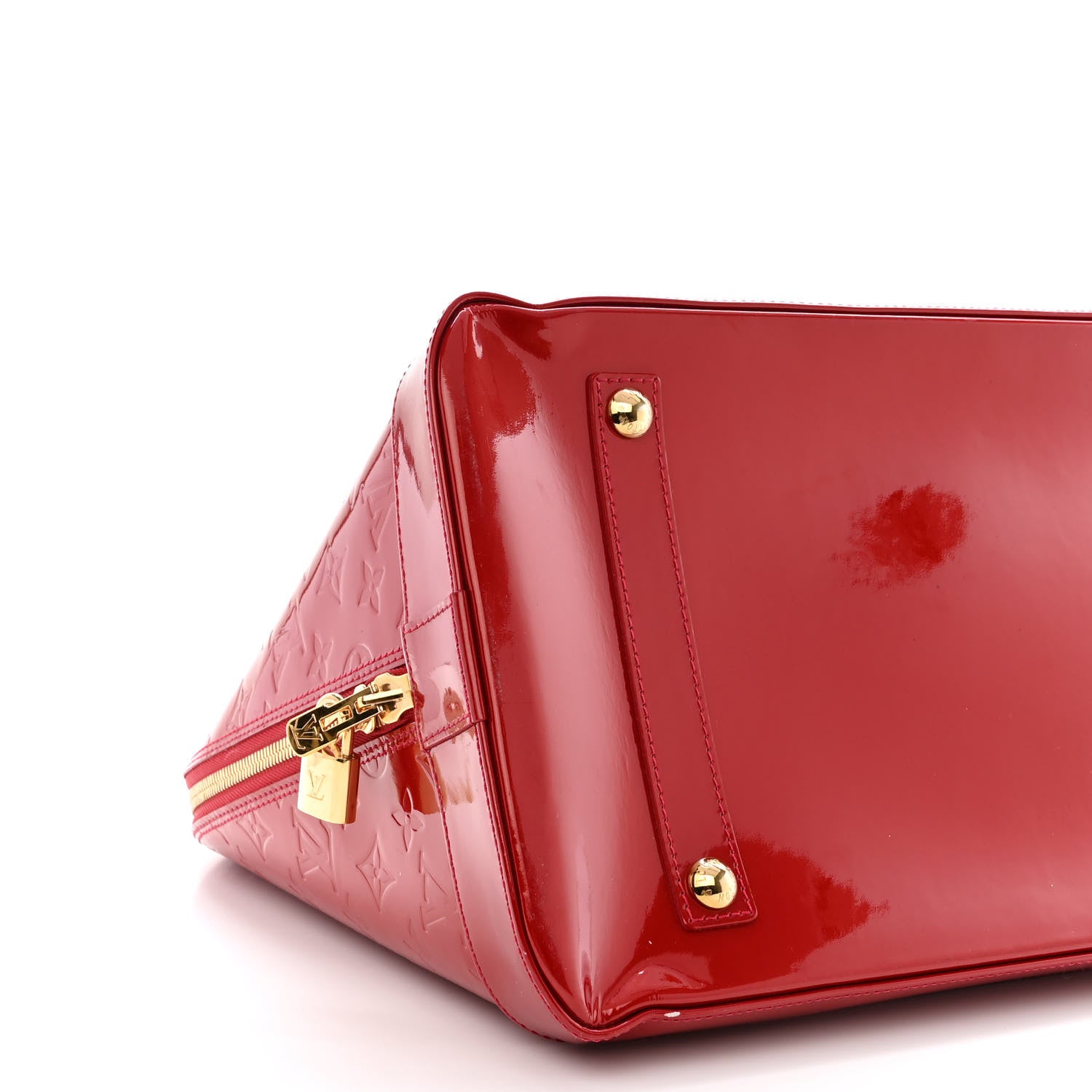 Louis Vuitton Vernis Alma GM Pomme D'Amour 8 of 11