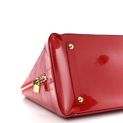 Louis Vuitton Vernis Alma GM Pomme D'Amour 8 of 11