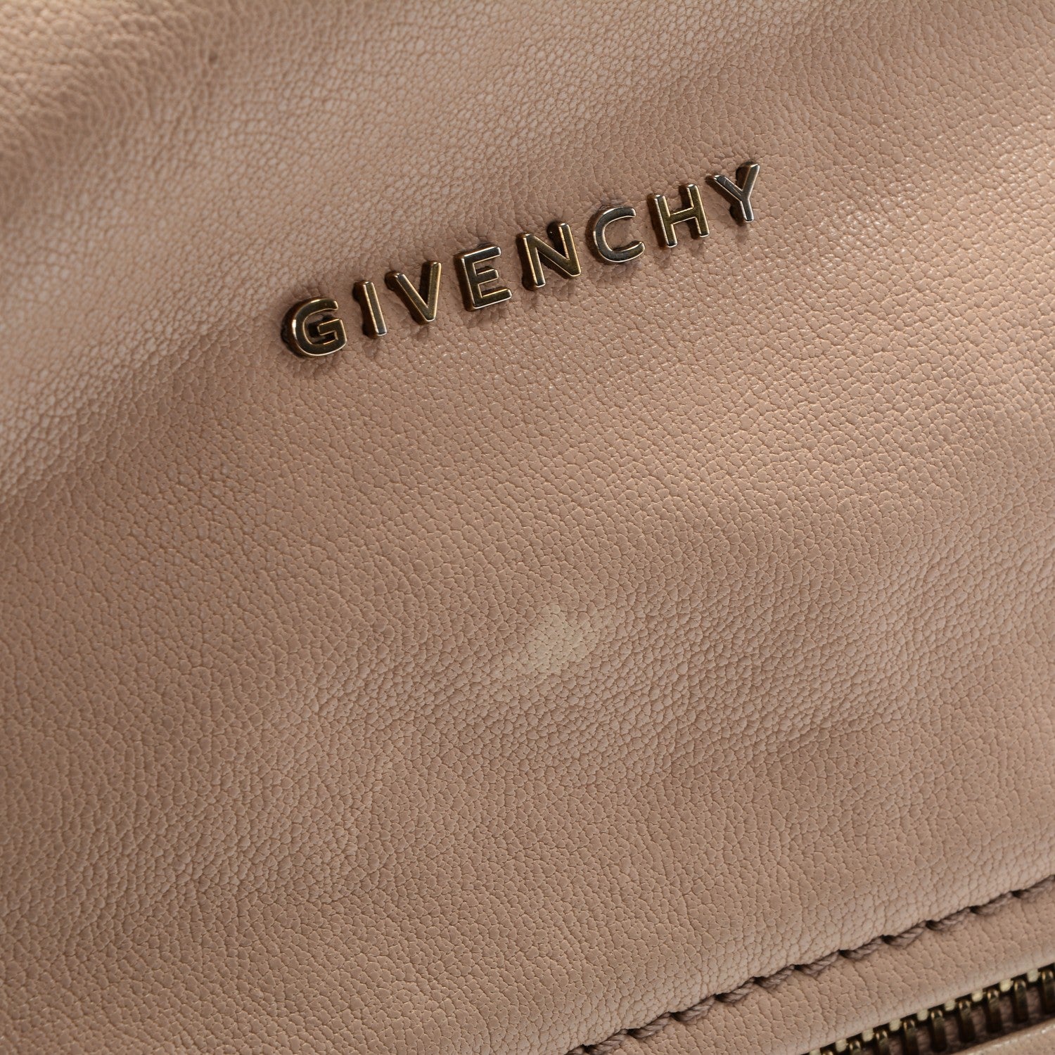 Givenchy Sugar Goatskin Medium Metal Ring Pandora Beige 8 of 12