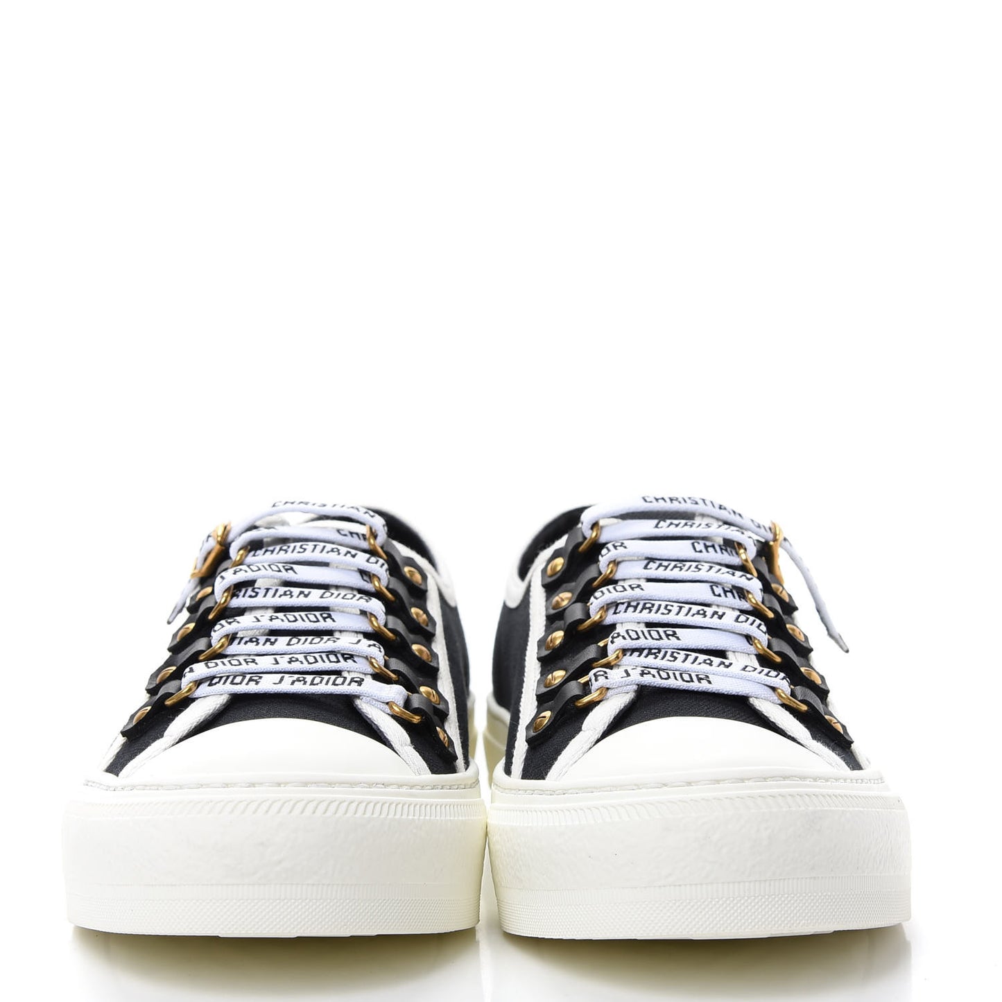 Canvas Walk'N'Dior Low Top Sneakers 38 Navy