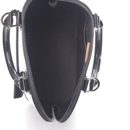 Louis Vuitton Vernis Alma PM Noir Magnetique 5 of 9