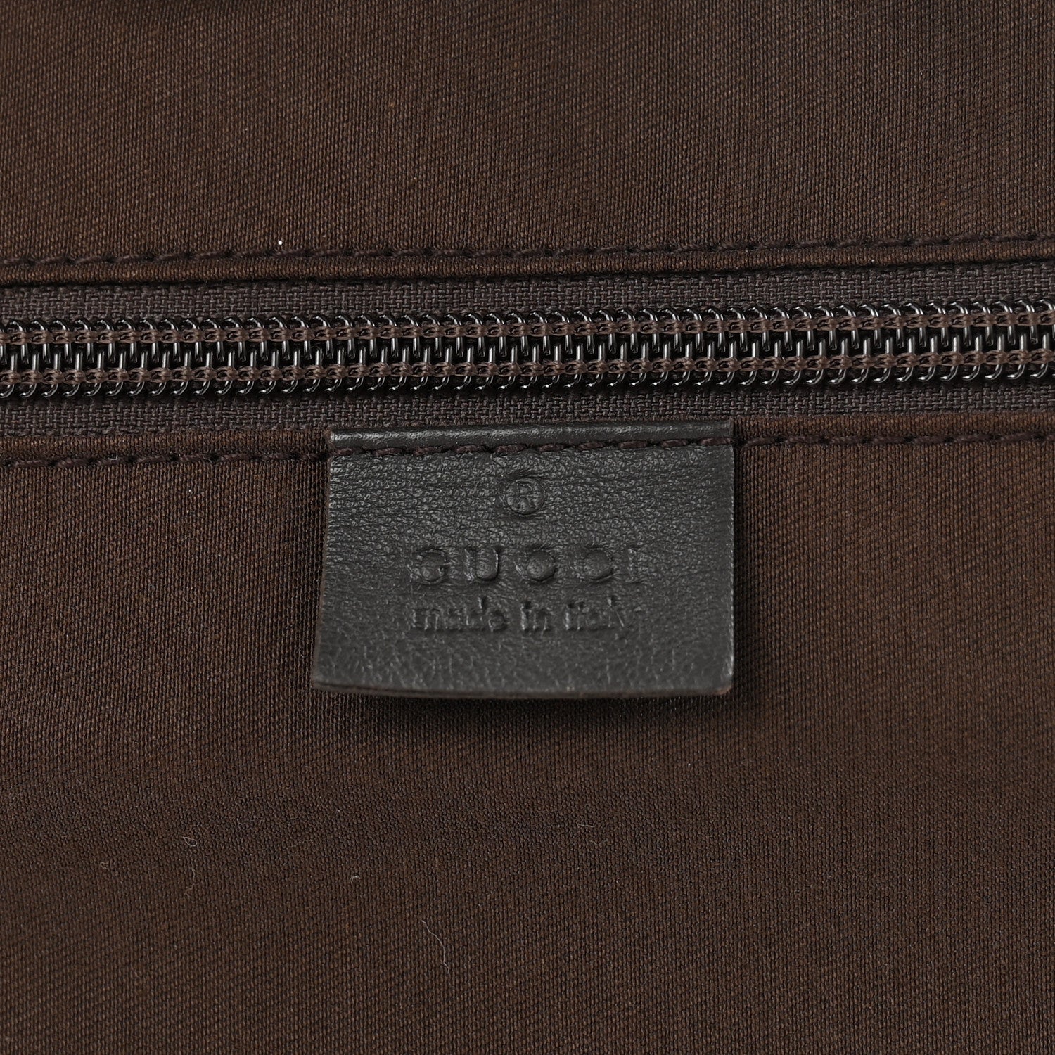 Gucci GG Plus Monogram Small Web Trolley Brown 5 of 13