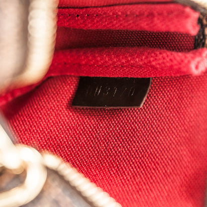 Louis Vuitton Damier Ebene Mini Pochette Accessories 7 of 8