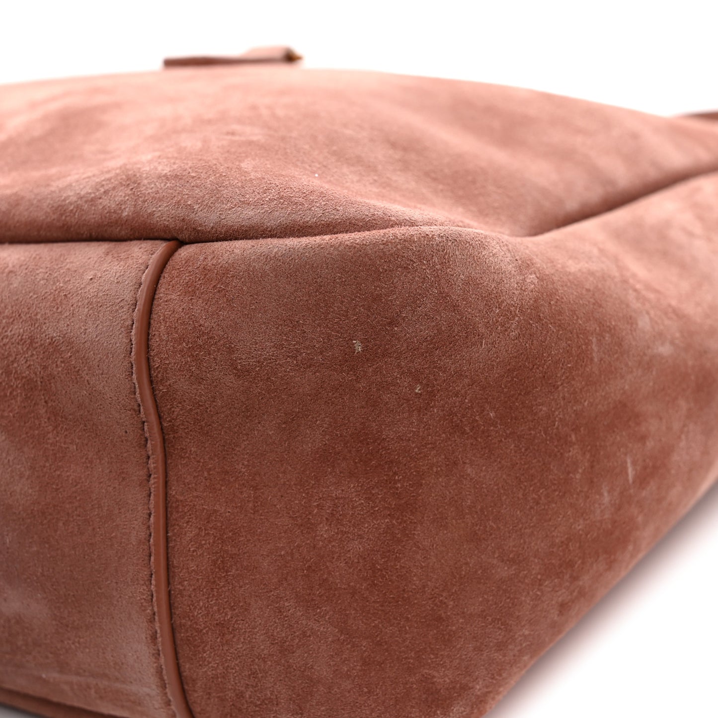 Suede Calfskin Small Le 5 A 7 Soft Hobo Barley Pink