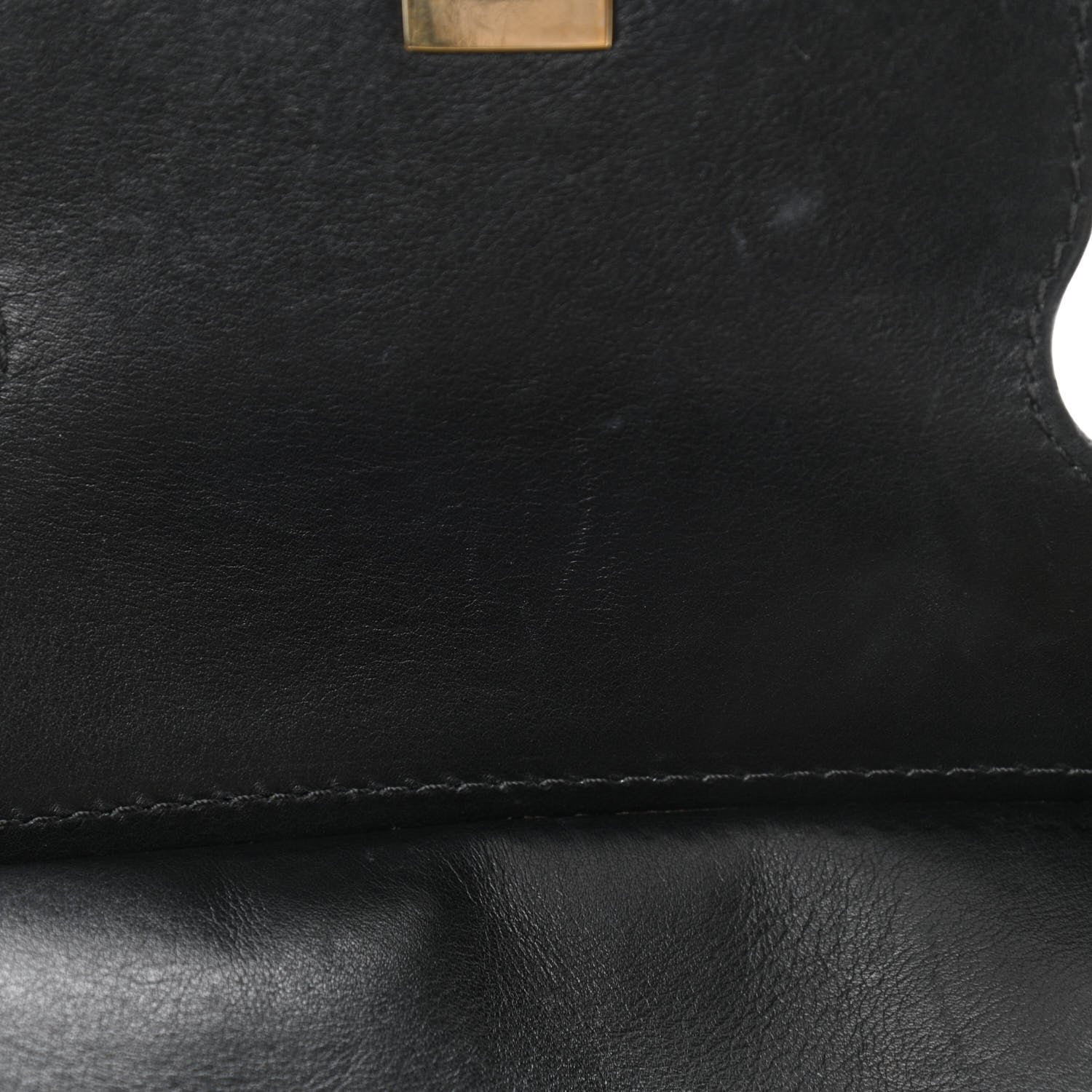 Versace Calfskin Large Palazzo Empire Bag Black 10 of 13