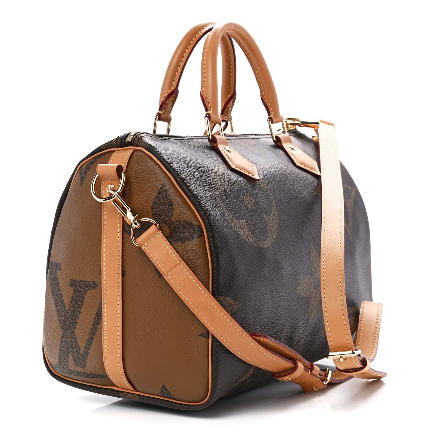 Reverse Monogram Giant Speedy Bandouliere 30