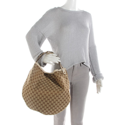Gucci Monogram Large Wave Hobo Off White 2 of 7