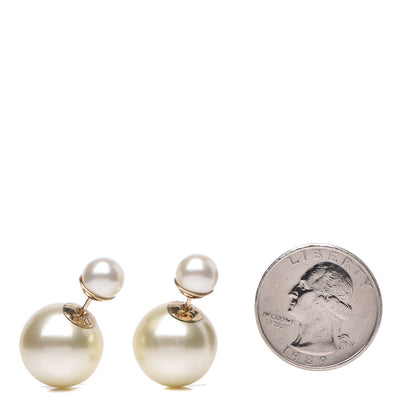 Christian Dior Pearl Mise En Dior Tribal Earrings 2 of 3