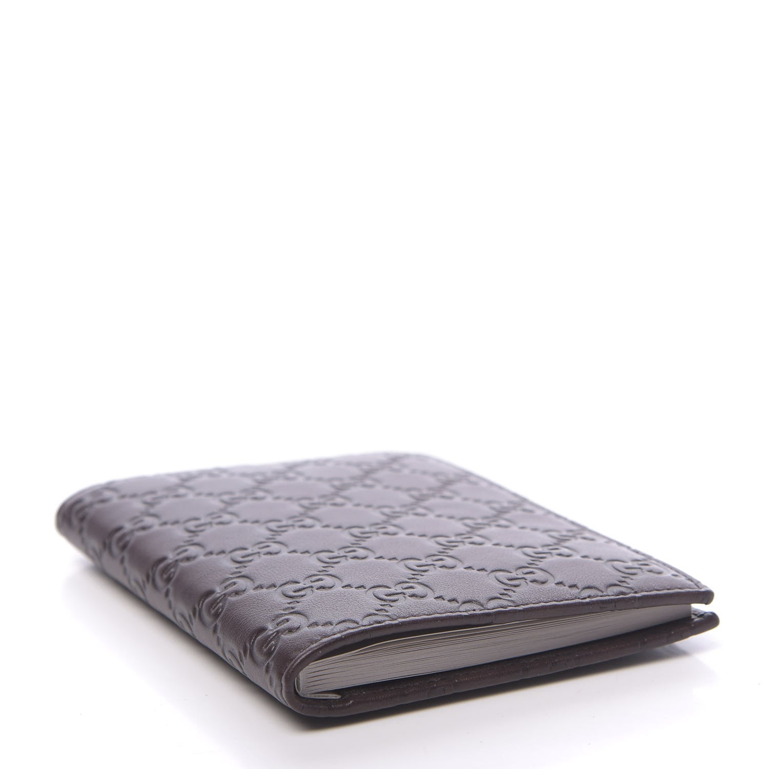 Gucci Guccissima Small Notebook Chocolate 4 of 8