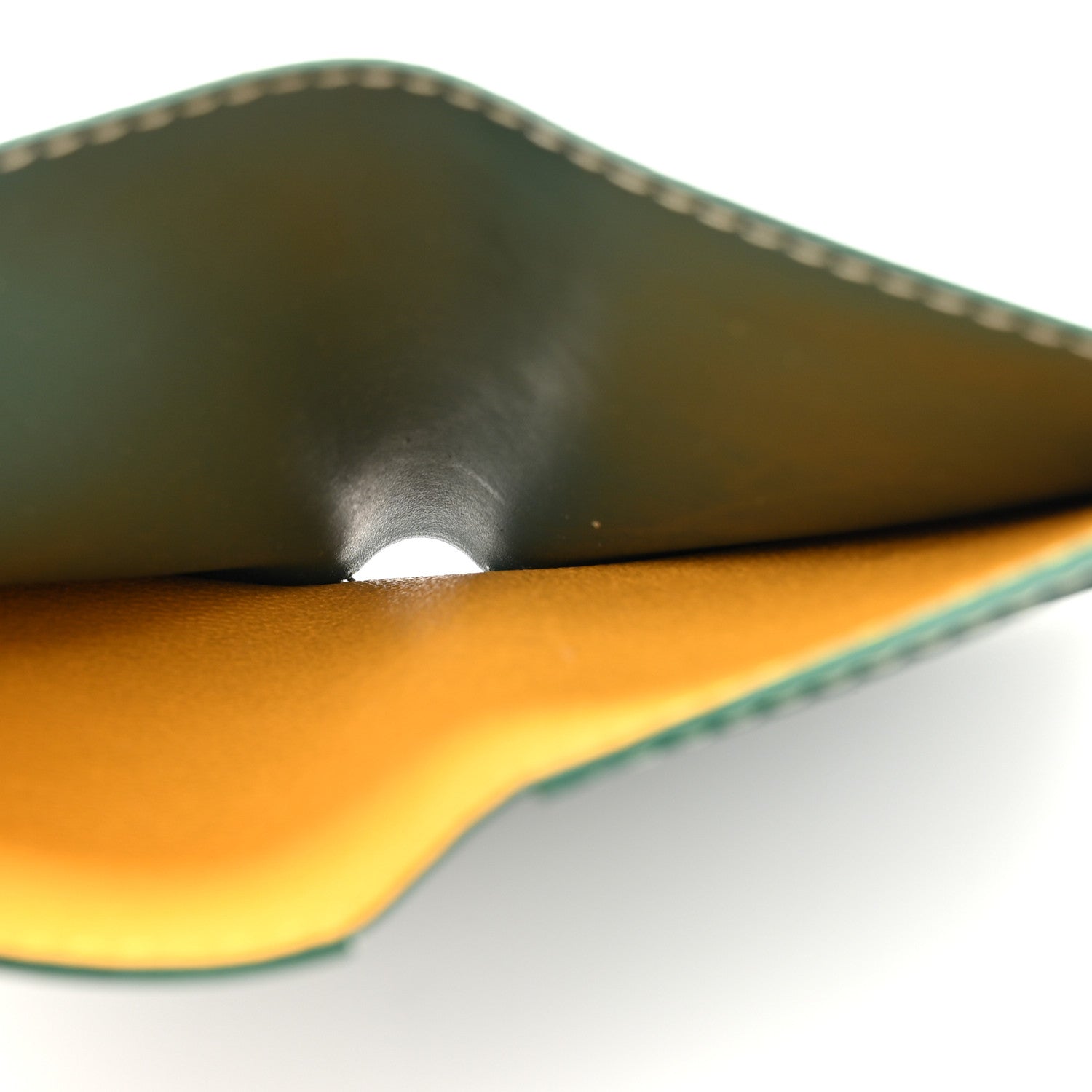 Goyard Goyardine Saint Pierre Card Holder Green 6 of 11