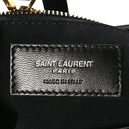 Saint Laurent Smooth Calfskin Le 5 A 7 Hobo Black 6 of 9
