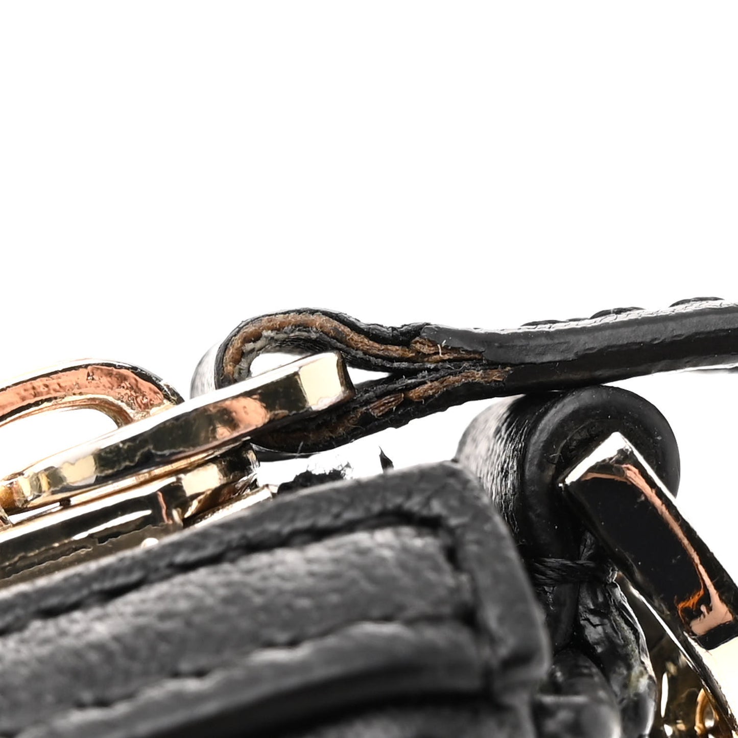Calfskin Icon Quilted Crossbody Black
