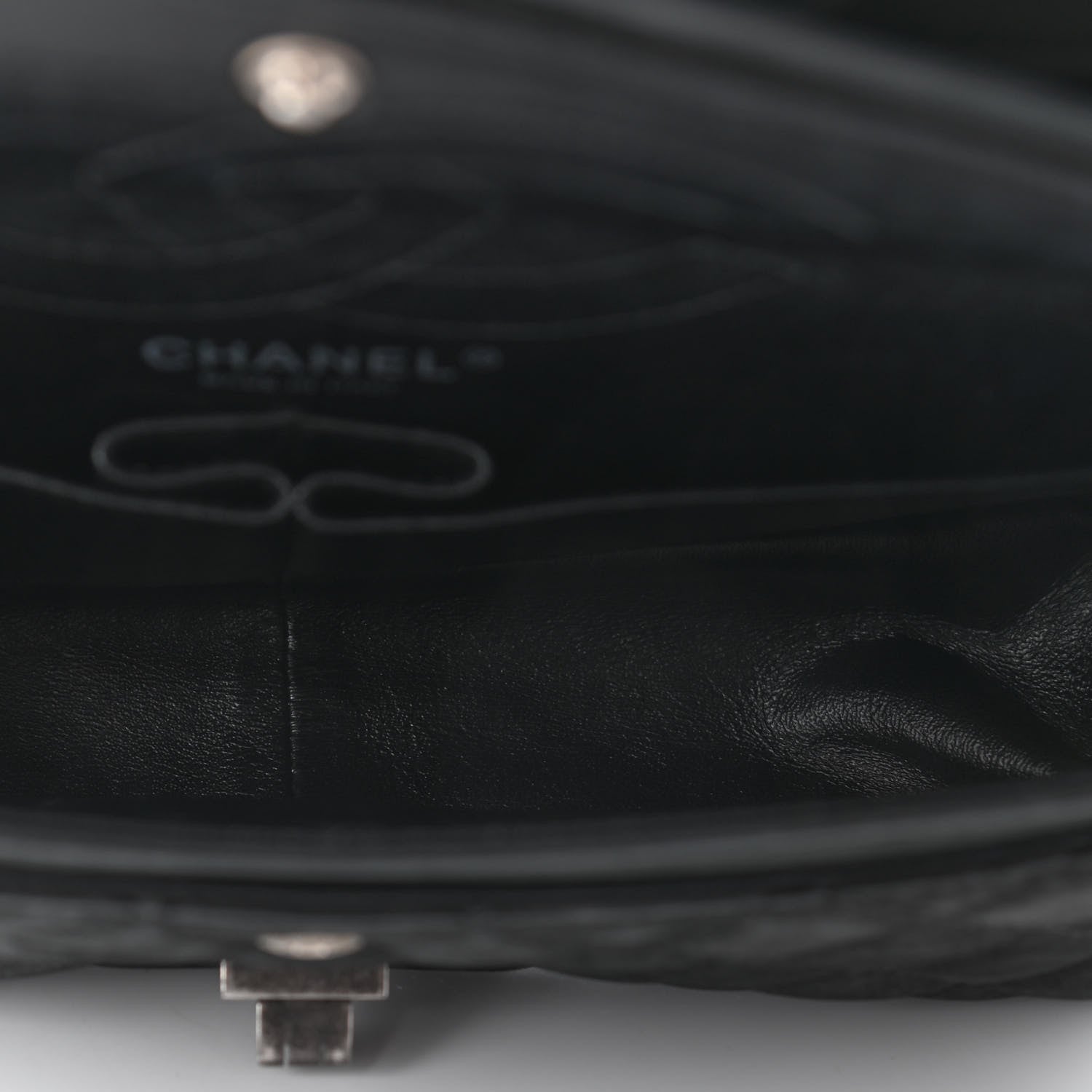 Chanel Iridescent Calfskin Quilted 2.55 Reissue 226 Flap Black 5 of 9