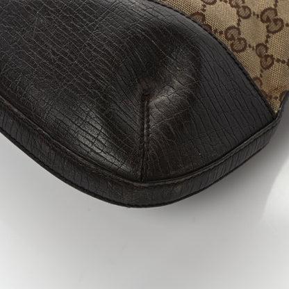 Gucci Monogram Hasler Hobo Dark Brown 11 of 14