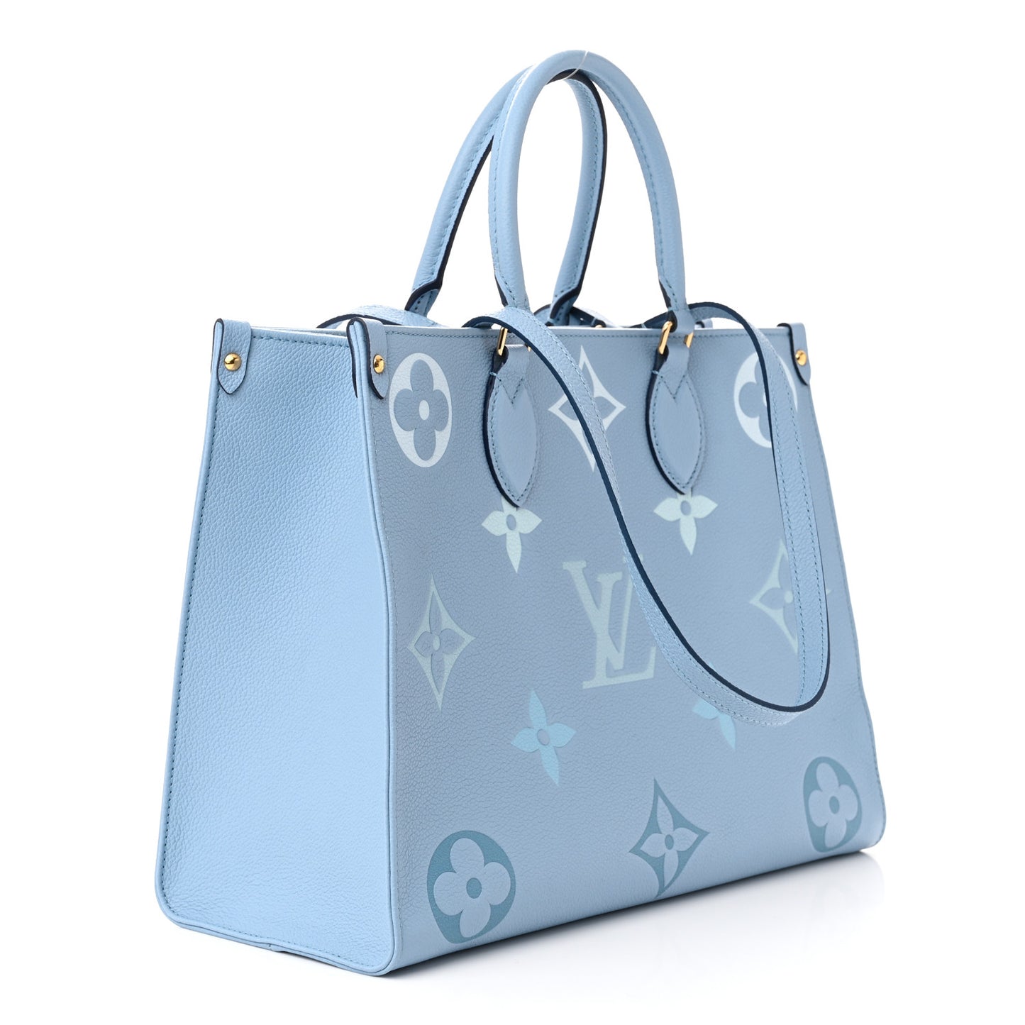 Empreinte Monogram Giant By The Pool Onthego MM Summer Blue