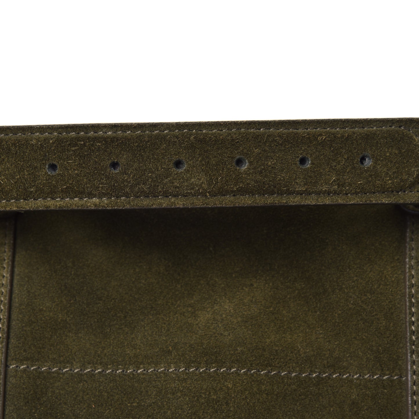 Suede Medium PS1 Satchel Olive