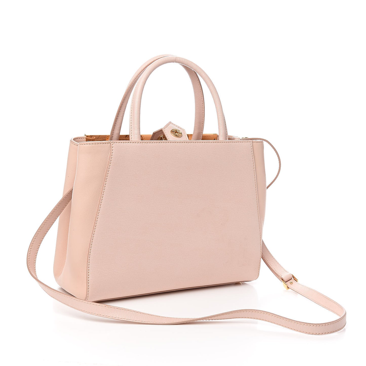 Vitello Elite Flamingo Petite 2Jours Tote Rosa Plaster