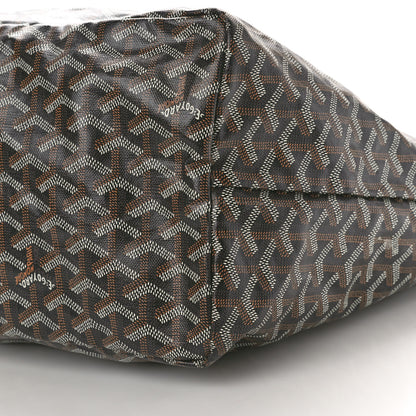 Goyard Goyardine Saint Louis GM Black Gold 10 of 12