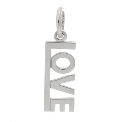 Tiffany Sterling Silver LOVE Charm 1 of 5