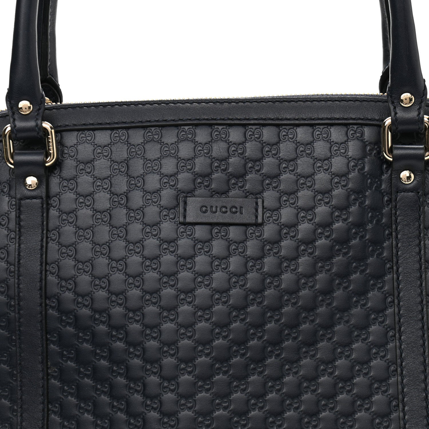 Gucci Soft Microguccissima Dome Satchel Navy 7 of 9