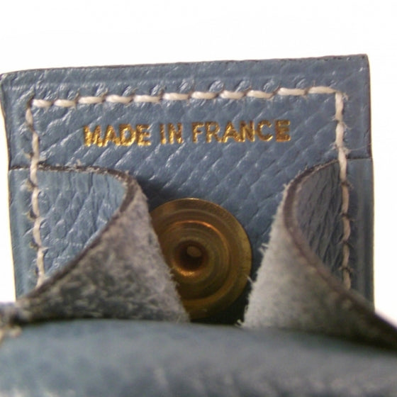 Courchevel Gum or Lipstick Case Bleu