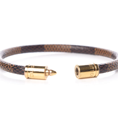 Louis Vuitton Damier Ebene Keep It Bracelet 17 4 of 5