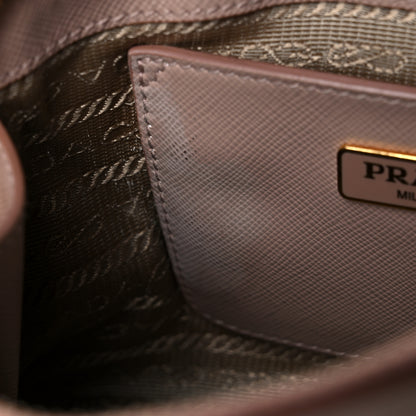 Prada Saffiano Lux Mini Promenade Tote Cammeo 9 of 10